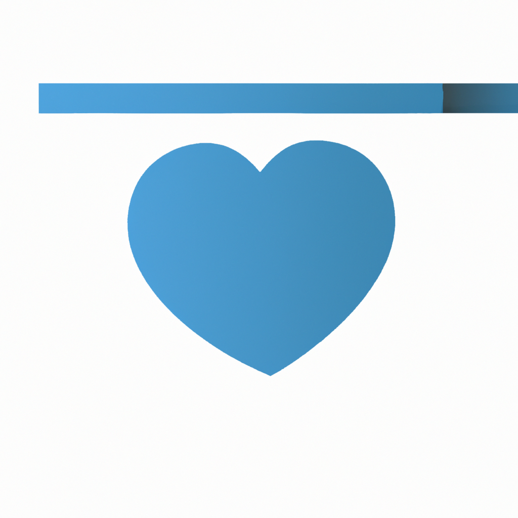 Empty favorites illustration with heart bookmark icon